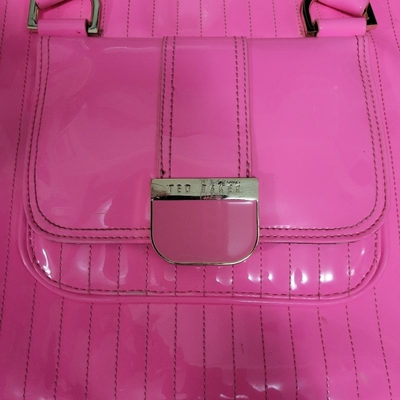 Neon Pink  Ted Baker Bag - Picture 7 of 10